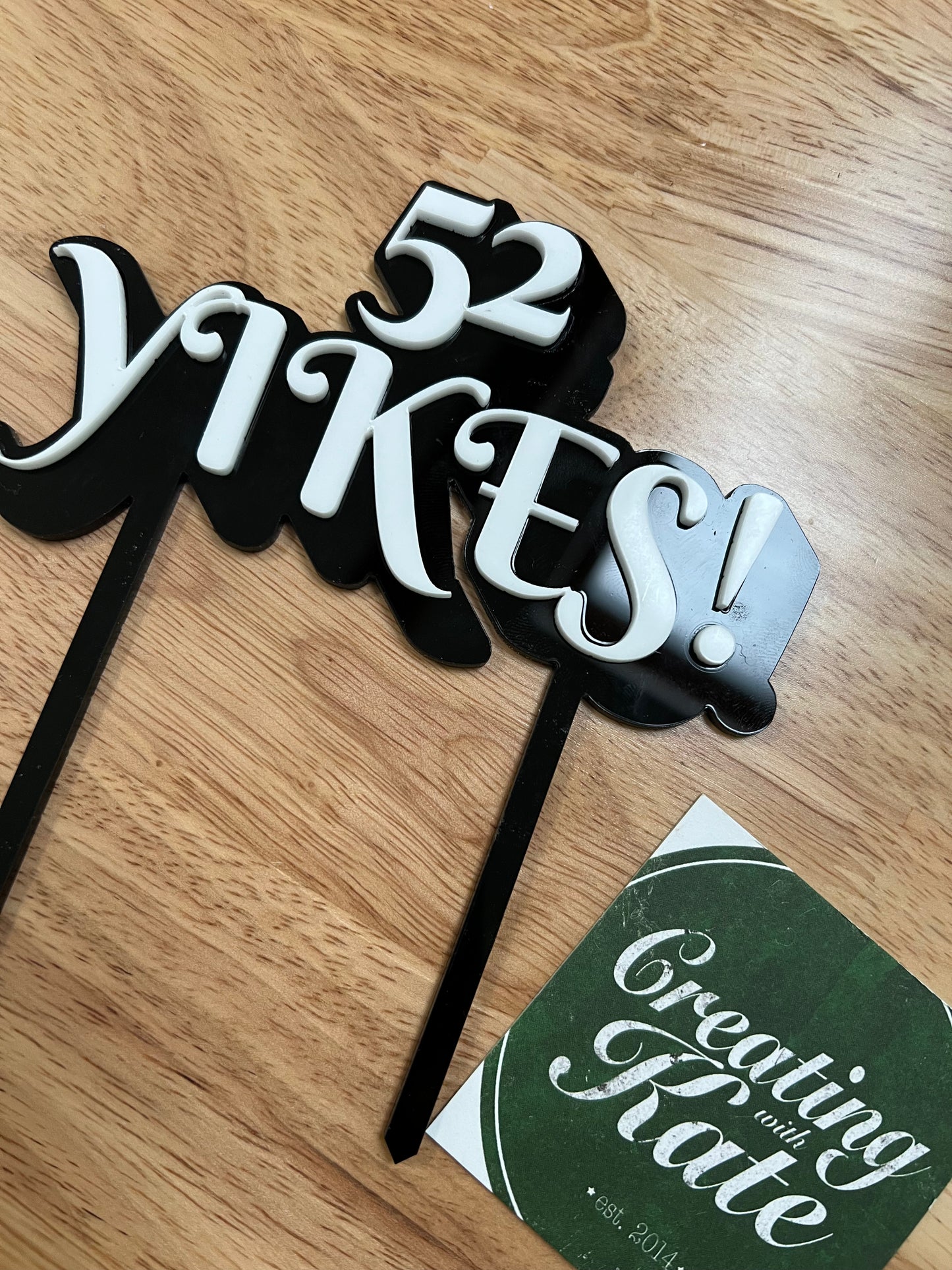 Custom cake topper