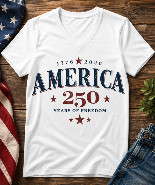 America 250 tshirt